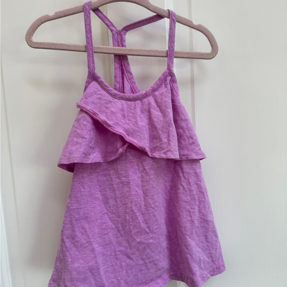 Okie Dokie 2T (L6) Purple Camo Blouse Shirt